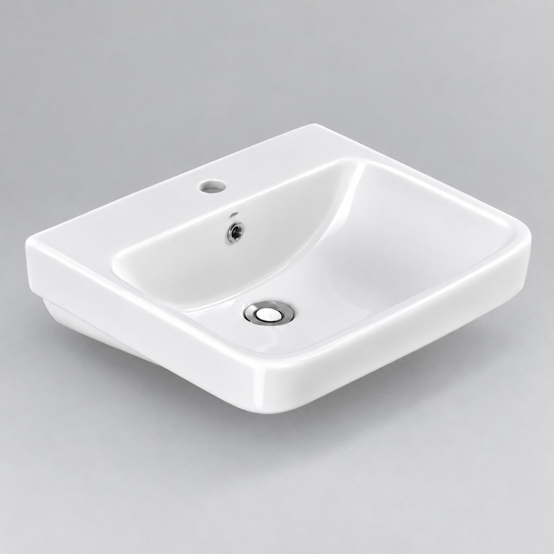 Sonet FABIYA, washbasin with pedestal (view 4)
